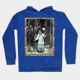 Vasilisa the Beautiful at the Hut of Baba Yaga - Ivan Bilibin Hoodie